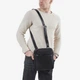 Сумка мужская кожаная кросс-боди средняя InBag Сrossbody m01851 Черный - изображение 2
