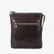 Сумка мужская кожаная кросс-боди средняя InBag Сrossbody m01277gen Коричневый - изображение 3