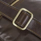 Сумка чоловіча шкіряна крос-боді середня InBag Сrossbody m01851 Коричневий - зображення 6