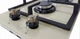 Варильна поверхня газова Luxor PGM Beige 320 R Ch Rustik Champagne + підставка Wok у подарунок бежевий, шампань, слонова кістка - зображення 9