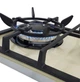 Варильна поверхня газова Luxor PGM BG 320 Rustik Champagne SS + кругла підставка WOG у подарунок біжовий, шампань, слонова кістка - зображення 10