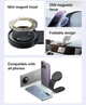 Держатель для телефона в авто для Iphone 12/13/14 Baseus Magnetic Cluster C02 (гибкий). Black - изображение 6