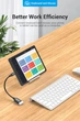 Кабель перехідник-адаптер Type-C на USB швидкісний USB 3.1 Gen1 Vention OTG (0,15 м, USB 3.1). Black - зображення 7