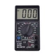 Цифровой мультиметр напряжения универсальный Digital Multimeter DT 700B black - изображение 1