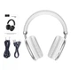 Безпровідні навушники Hoco W35 Bluetooth wireless headphones White - зображення 8