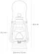 Керосиновая лампа Feuerhand Baby Special 276 Matt Black (4250435703274) - изображение 8