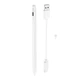Стилус для планшета iPad / iPad Pro Hoco Smooth series fast charging anti-mistake touch capacitive pen. White - зображення 9