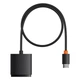 HDMI свіч перемикач Baseus AirJoy Series 2-in-1 Bidirectional HDMI Switch with Cable (2in1or 1in2). Black - зображення 5