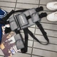 Нагрудная Поясная Сумка City-A Hgul+Bag 4 кармана Серый - изображение 3