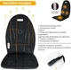 Массажная накидка на сиденье с подогревом Anex Heated - Massage Mat 8 режимов, 12/220V для дома и автомобиля - изображение 8