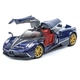 Машинка Pagani Huayra Dinastia іграшка моделька металева колекційна 20 см Темно-синій (3879393) - зображення 1