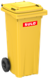 Мусорный контейнер SULO 500 х 933 х 550 мм 120 л Желтый (MGB.Y 120) - изображение 1
