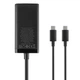 Baseus GaN5 Pro настільний зарядний 67W 1U+2C+HDMI, кабель 1.5 м, EU, чорний (CCGP110201) - изображение 2