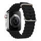Силіконовий ремінець Fruct Ocean для Apple Watch 38/40/41/42 mm Black - зображення 2