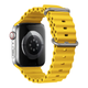 Силиконовый ремешок Fruct Ocean для Apple Watch 42/44/45/46/49 mm Yellow - изображение 2