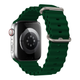 Силиконовый ремешок Fruct Ocean для Apple Watch 42/44/45/46/49 mm Green - изображение 2