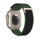 Нейлоновий ремінець Fruct Alpine Loop for Apple Watch 42/44/45/46/49 mm Green Black - зображення 2
