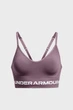 Жіночий фіолетовий спортивний топ UA Seamless Low Long Bra Under Armour S 1357719-500 - изображение 5