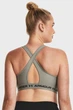 Жіночий спортивний сірий топ Crossback Mid Bra Under Armour S 1361034-504 - зображення 6