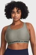 Жіночий спортивний сірий топ Crossback Mid Bra Under Armour S 1361034-504 - зображення 7