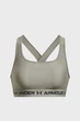 Жіночий спортивний сірий топ Crossback Mid Bra Under Armour S 1361034-504 - зображення 9