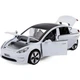 Коллекционная машинка Tesla Model 3 моделька металлическая игрушка 15 см Белый (7355484) - изображение 1