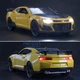 Машинка коллекционная Chevrolet Camaro металлическая моделька игрушка 19 см Оранжевый (9265942) - изображение 6