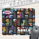 Килимок під мишку 180х220х3мм з принтом таблиця множення Roblox - зображення 1