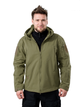 Тактическая демисезонная куртка Eagle Soft Shell JA-23 на флисе Green Olive XL - изображение 1