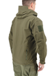 Легка тактична літня куртка (вітрівка, парка) з капюшоном Warrior Wear JA-24 Olive Green S - зображення 9