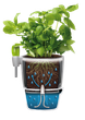 Вазон ELHO Brussels Herbs All in 1 круглий зелений пластиковий 13х21,5 см (315818) - зображення 4