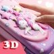Пенал шкільний 3D для дівчаток водонепроникний єдиноріг колір рожевий - изображение 2