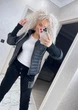 Fashions • Куртка женская с довязом "Dream" Fashions 52 черный (№3508/а-мк) - изображение 5