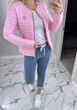 Fashions • Женская куртка Sanny Fashions 44 розовый (№3502/а-мк) - изображение 6