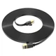 Кабель мережевий HOCO US07 LAN RJ45 CAT6 (10M) (1Gbps=125MB/s.) Чорний - изображение 1