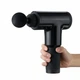 Ударный массажный пистолет для тела Fascial Gun Black для спины и всего тела мышечный массажер с 4 насадками - изображение 4