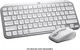 Клавиатура Logitech MX Keys Mini Illuminated TKL Wireless Bluetooth Scissor Keyboard Pale Gray us/ansi (920-010473) - изображение 5