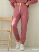 Брюки спортивные женские теплые на флисе на резинке с манжетами Seventeen 2XL-3XL Розовые 2093-2.5431 - изображение 1
