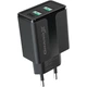 Зарядний пристрій Grand-X 5V 2,1A Black + cable USB-Lightning (CH15LTB) - зображення 3