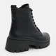 Женские демисезонные ботинки кожаные высокие PARADIZE SHOES B-1027 36 23.5 см Черные (ROZ6400177549) - изображение 4