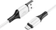 Кабель Borofone BX79 USB Micro 2.4 A 1 м White (BX79MW) - изображение 1