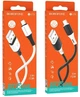 Кабель Borofone BX79 USB Micro 2.4 A 1 м White (BX79MW) - изображение 2