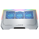 Підставка для ноутбука з охолодженням VHG K42 з RGB-підсвічуванням Laptop Cooling Pad, Silver - изображение 2