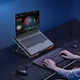 Підставка для ноутбука з охолодженням VHG F5 з RGB-підсвічуванням Laptop Cooling Pad, Red - изображение 7