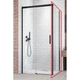 душова стінка Radaway Idea Black S1 80x200 збоку права частина (387051-54-01R) - зображення 1