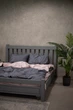 Комплект постельного белья Satin Stripe Gray + Powder 100% хлопок 220х200 см 70х70 см евро - изображение 5