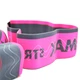 Набір тканевих гумок для фітнесу та спорту MadMax MFA-305 Hiploop set 3 pcs. Grey/Pink - изображение 2