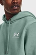 Чоловіче м'ятне худі UA Essential Fleece Hoodie-GRN Under Armour XL 1373880-177 - изображение 4