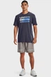 Мужская фиолетовая футболка UA TEAM ISSUE WORDMARK SS Under Armour MD 1329582-558 - изображение 2