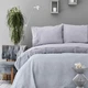 Покрывало жаккардовое с наволочками Karaca Home 230x250 Gri Серый - изображение 3